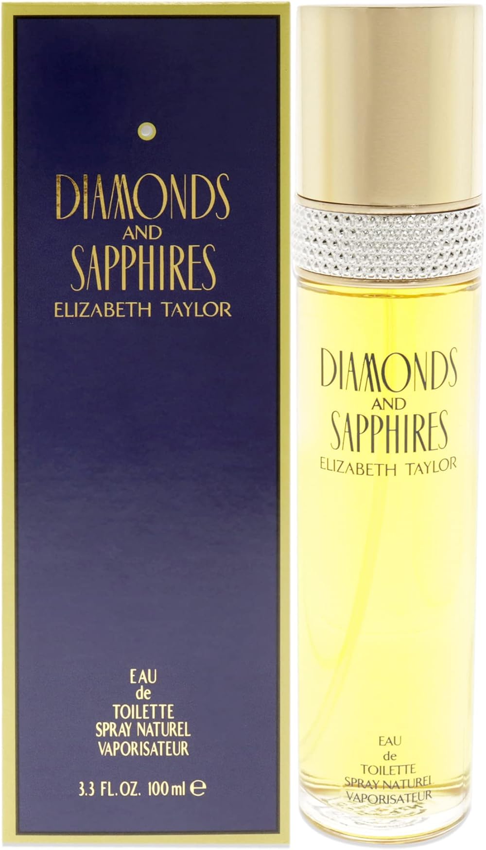 Elizabeth Taylor Diamonds & Sapphires Eau de Toilette 100ml Women's Fragrance