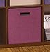 ClosetMaid Decorative Fabric Storage Bin, Cabernet