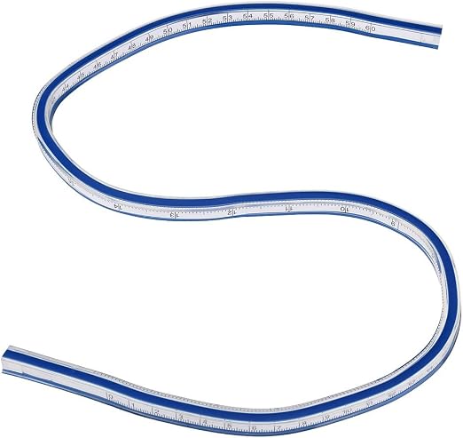 Regla flexible: herramienta de medición de regla de curva flexible ...