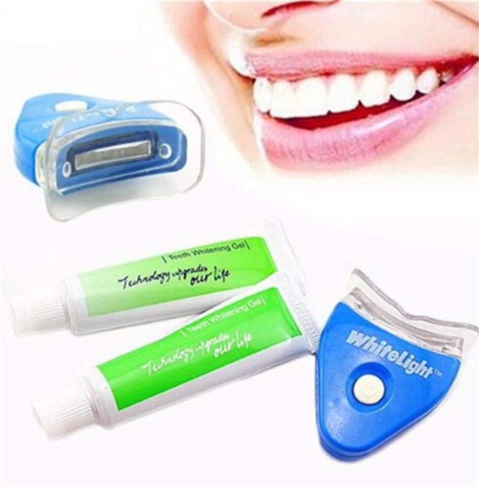 Home Teeth Whitening Kit Blue Light Gel Kit Dental Teeth Whitening Whitener Bleaching Oral Gel