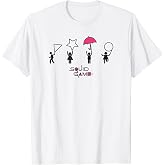Squid Game Honeycomb Challenge Shapes Logo T-Shirt
