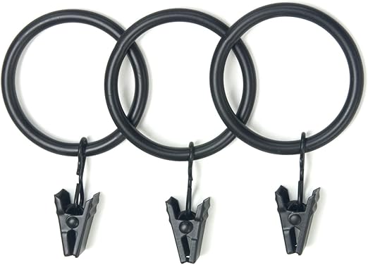 Amazon Com Kenney Kn85204 Window Curtain Clip Rings 14 Pack