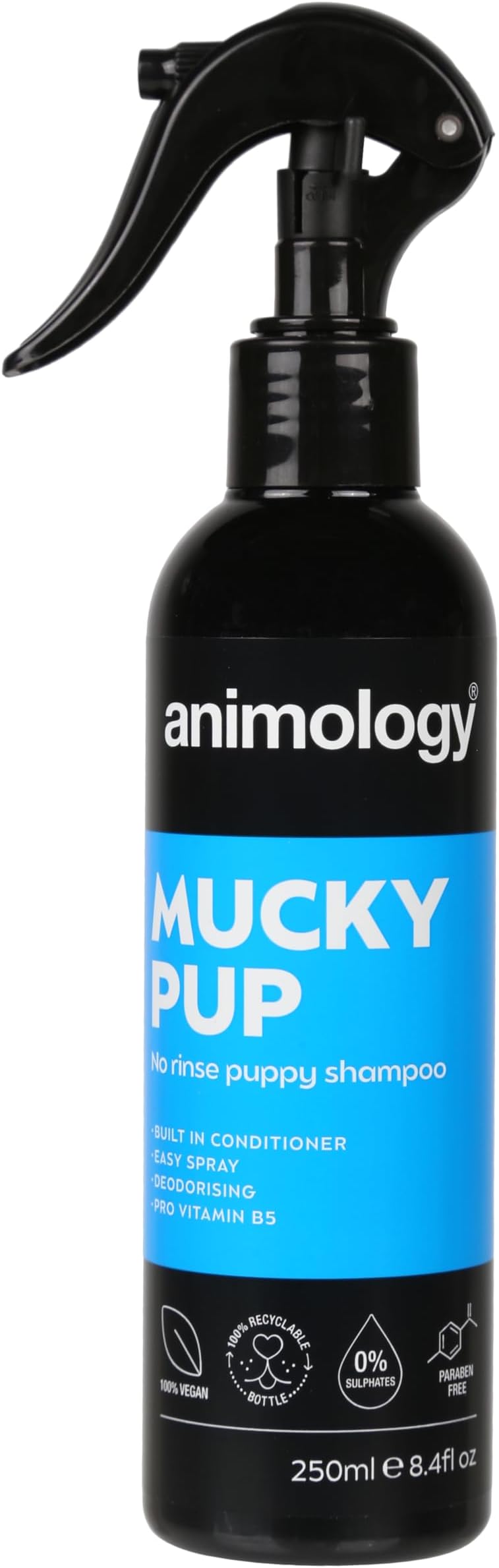 Animology Mucky Pup No-Rinse Shampoo Puppy Spray 250ml