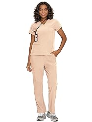 floralhue Scrubs for Women, V-Neck Scrubs Top