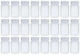 LUERFLEX 125ML 4OZ Nature Wide Mouth PP Plastic