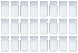 LUERFLEX 125ML 4OZ Nature Wide Mouth PP Plastic