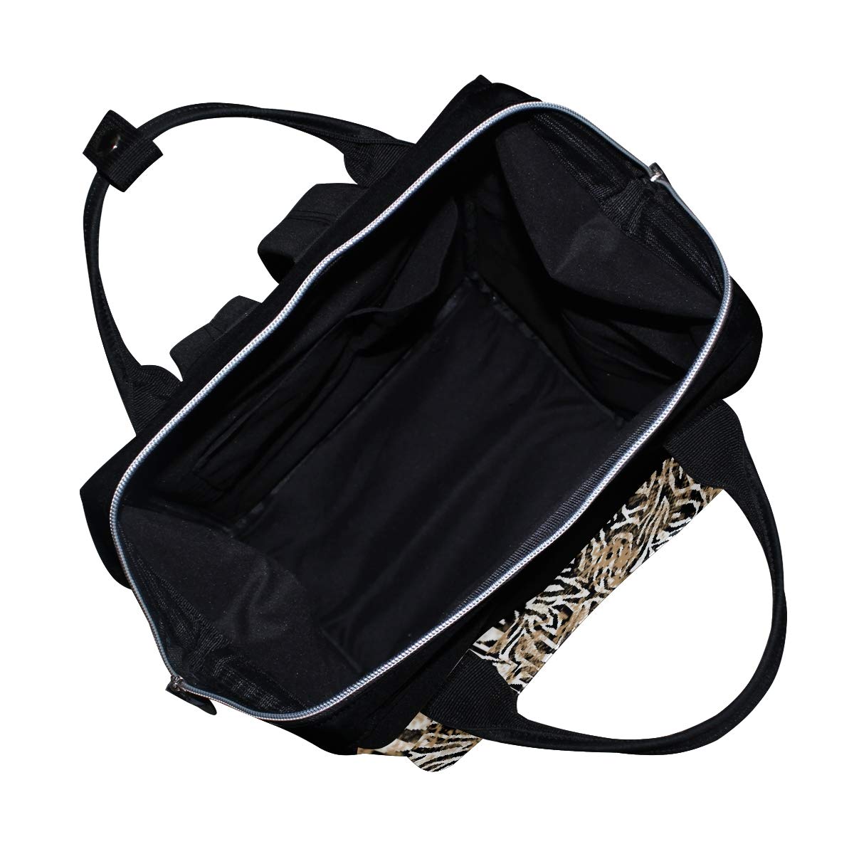 leopard print nappy bag