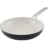 KitchenAid Hard Anodized Ceramic Nonstick Frying Pan/Skillet, 10 Inch - Matte Black