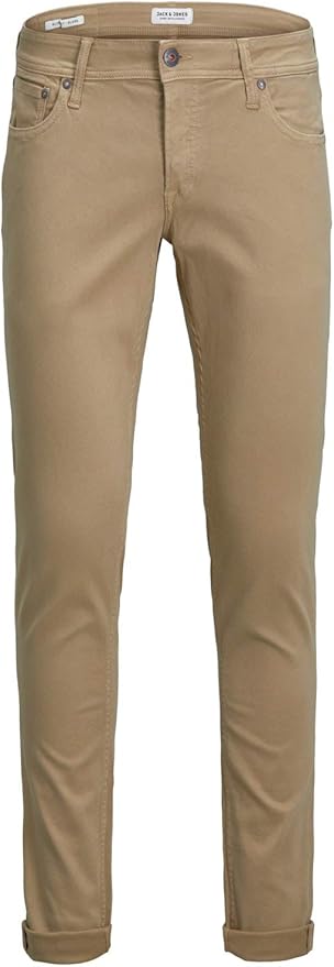 Jack & Jones Mens Slim Fit Stretch Jeans Cotton Casual Pants Glenn Original Fit Skinny Trouser 