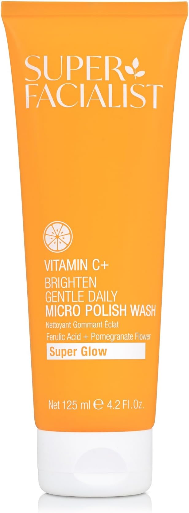 Super Facialist Vitamin C Gentle Daily Micro Polish Face Wash 125ml