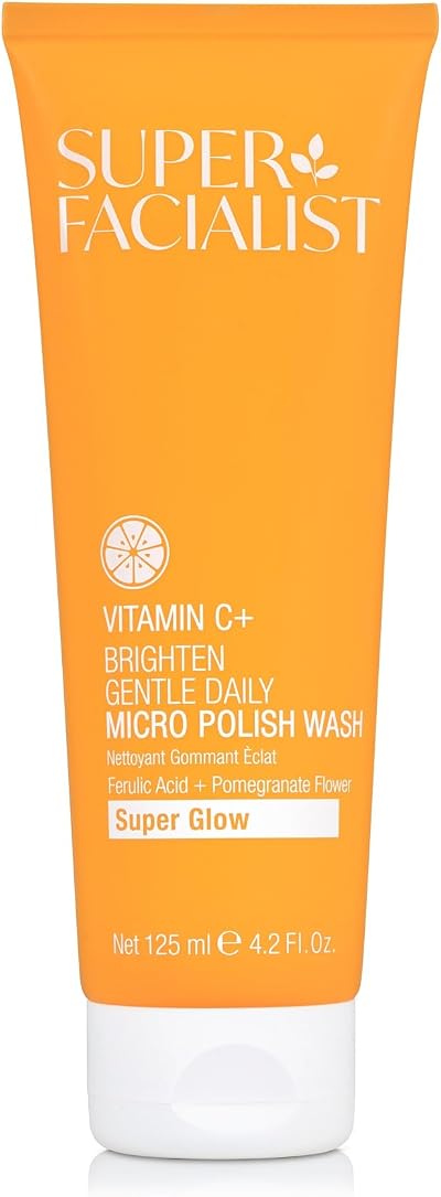 Super Facialist Vitamin C Gentle Daily Micro Polish Face Wash 125ml