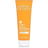 Super Facialist Vitamin C Daily Micro‑Polish – Face Exfoliator Scrub & Facial Cleanser – Biodegradable Facial Exfoliator for Women – Gentle Face Scrub for Radiant Skin 4.2 oz