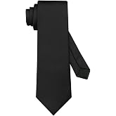 DecTwig Men's Ties Solid Color Formal Necktie | 3.15 inch (8 cm) width, classic solid design for groomsmen, weddings, business meetings, formal events