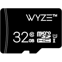 Wyze Expandable Storage 32GB MicroSDHC Card Class 10, Black