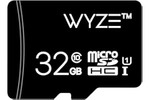 Wyze Expandable Storage 32GB MicroSDHC Card Class 10, Black