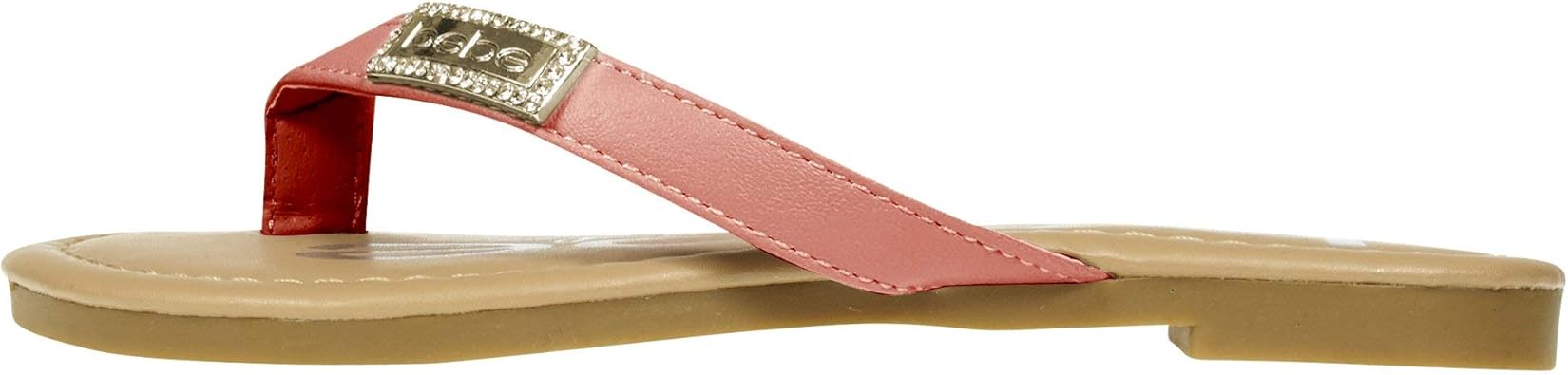 bebe flip flops amazon