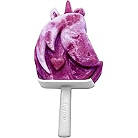 Tovolo Stackable Unicorn Pop Molds Set of Four for Making Mess-Free Frozen Treats