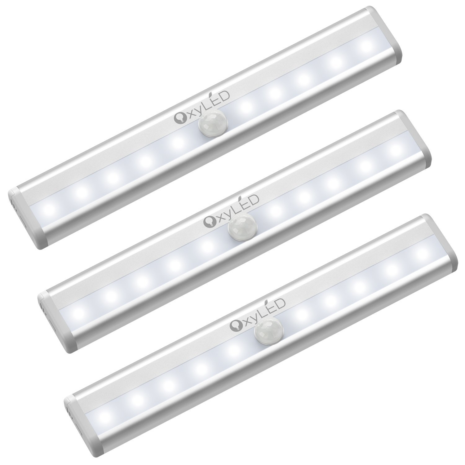 Luz LED Recargable con Sensor de Movimiento