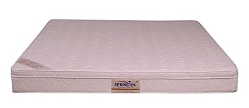 Springtek Eurotop Pocket 8-inch Queen Size Mattress (Pink, 78x60x8)