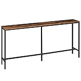 MAHANCRIS Console Table, 70.9" Narrow Long Sofa