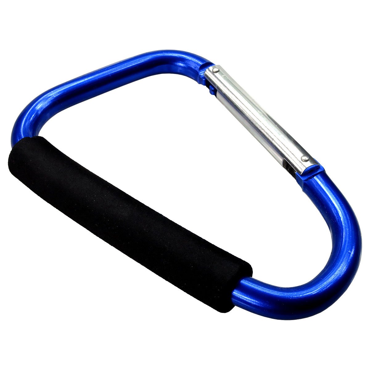 HTS 273P0 7-3/4" Blue Jumbo Aluminum Carabiner