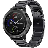 Garmin Vivoactive 3 Music, Multisport GPS Watch with Music Storage,  Built-in Sports Apps, Automatic Sync and Supports Spotify, Granite Blue  with Rose Gold Hardware (Renewed) : Electronics