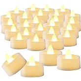 Beichi 100-Pack Flameless LED Tea Light Candles Bulk