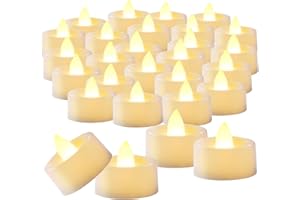 Beichi 100-Pack Flameless LED Tea Light Candles Bulk