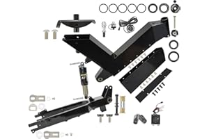 Voilamart Electric Bike Frame Steel with Rear Shock Absorption, for 48V 3000W-5000W Stealth Bomber Frame