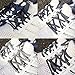 Four Redux Flat 3M Reflective Shoelaces for Adidas NMD, Ultraboost, Nike, Asics - 90 cm Shoe Laces fit 3 to 4 Eyelet Hole Pairs