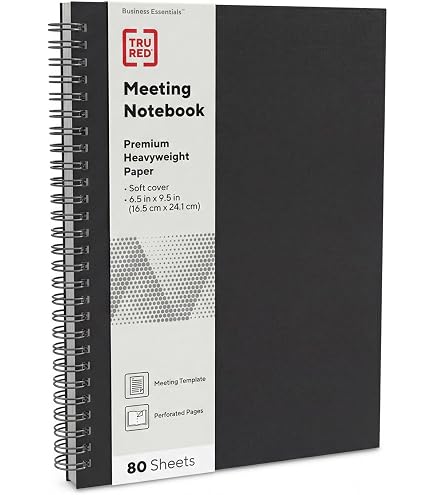 Amazon.com : STAPLES Medium Flexible Cover Ruled Journal, Black