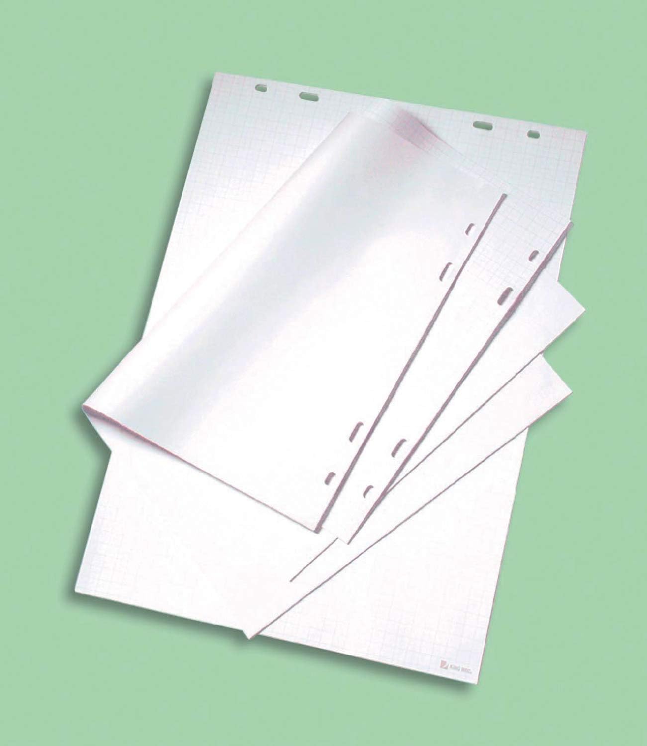 Nobo Desktop Flipchart Easel Pad, Desktop Flipchart Pad, 40 Sheets, 580 x 480 mm, Plain White, B1 - Image 4