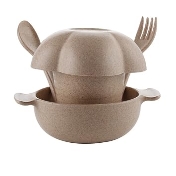 LINAG Bebé Platos Tazón Plato Taza Compartimentos Comida Niños ...