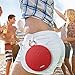 AOMAIS Ball Bluetooth Speakers,Wireless Portable Bluetooth 4.2 ,15W Superior Sound with DSP,Stereo Pairing for Surround Sound,Waterproof Rating IPX7,For Sports,Travel,Shower,Beach,Party(Red)