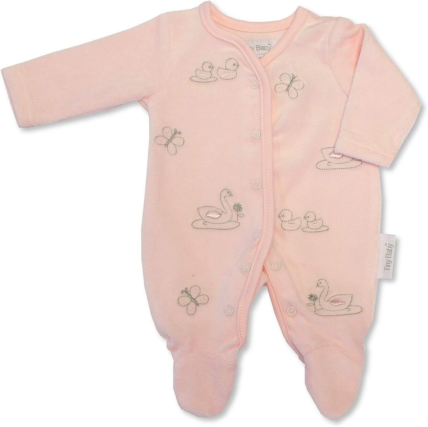 tiny baby girl sleepsuits