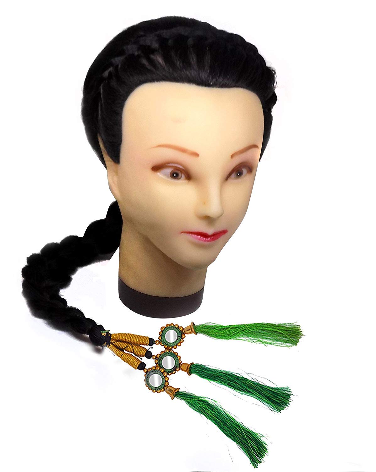 Baal Parandi Used As Braid For Medium And Long Hairs For Women And