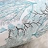 uxcell Throw Pillow Covers Cases Modern Coral Coastal Beach House Home Decor Linen Cushion Cover for Couch Sofa Pale…