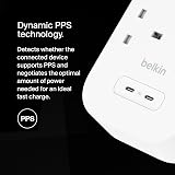 Belkin 8-Outlet Surge Protector Power Strip with 2 USB-C PD Ports view 4