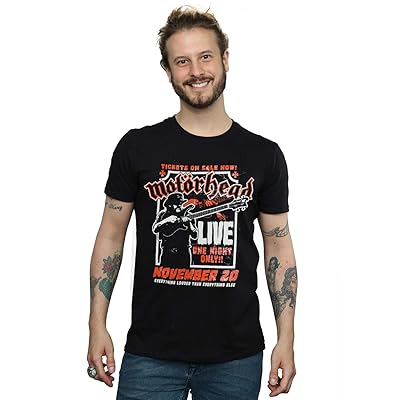 Buy Motorhead Lemmy Firepower T-Shirt for Men at Ubuy Nigeria
