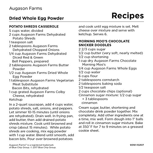 Augason Farms Dried Whole Egg Product 2 lbs 1 oz ( pack of 1) Pricepulse