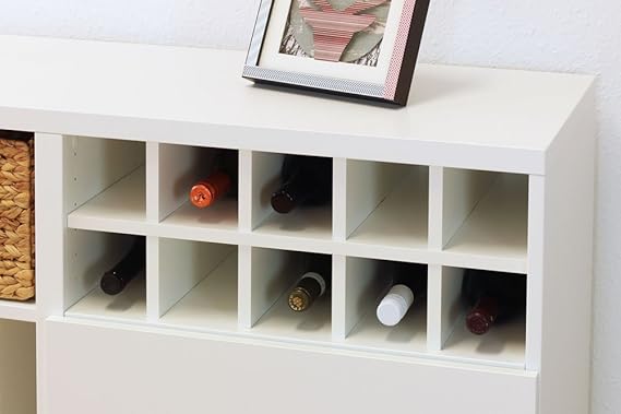 Inwona Ikea Besta Regal Einsatz Fur 10 Flaschen Facher 10 X 10 Cm Flaschenregal Weinregal Wein U Sektflaschen Aufbewahrung Weinflaschen Handtuchregal Physiotherapie 56 1 X 22 4 X 35 5 Cm Weiss Amazon De Kuche Haushalt