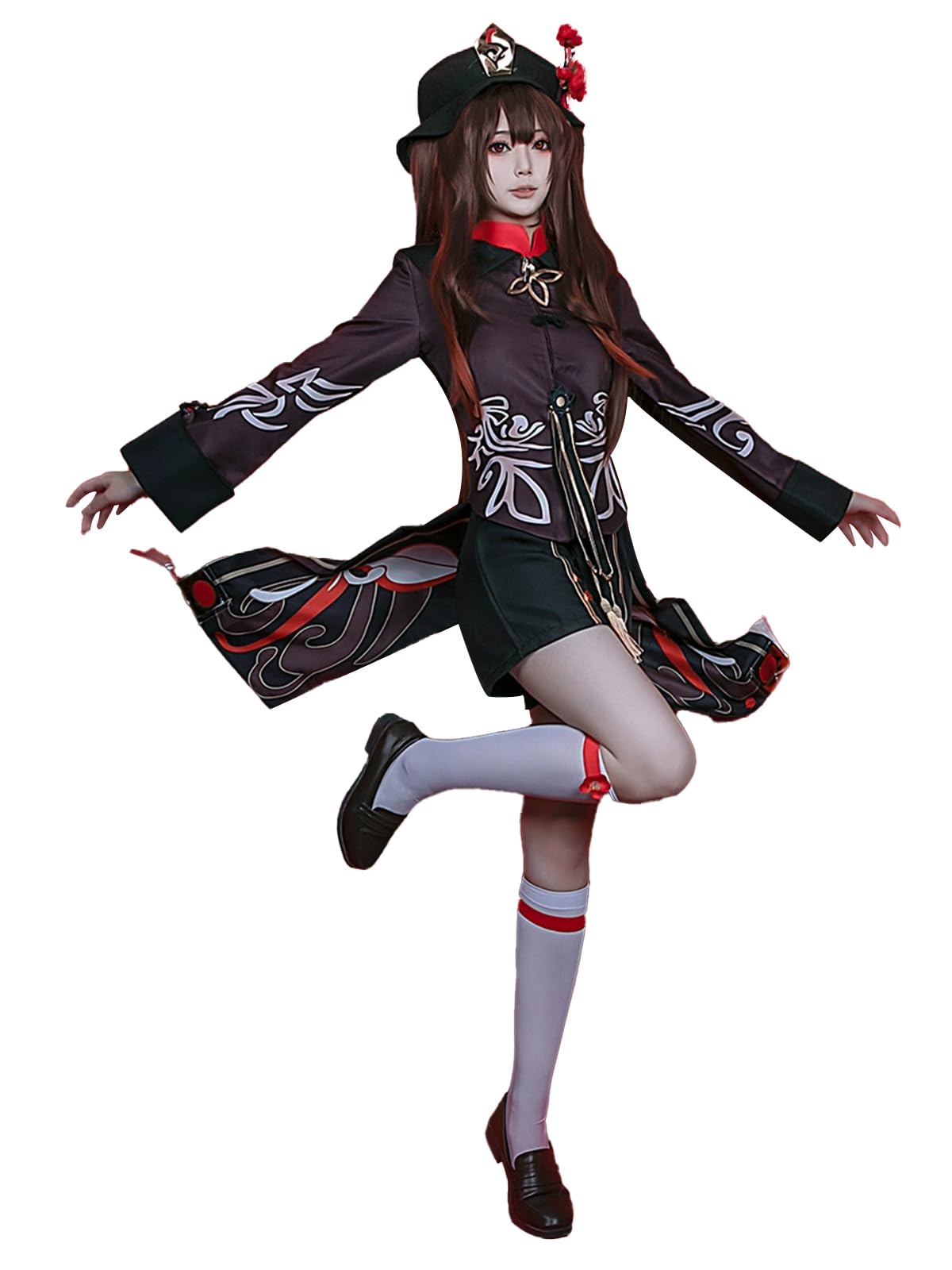 OSIAS Genshin Impact Hutao Cosplay Outfit Hutao Costume(XXXL) — image 1