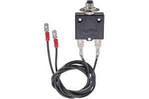 HUAREW 3 AMP Resettable Fuse HVAC Tools Circuit Tester for Circuit Breaker 32V DC & 125/250V AC