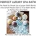 Bath Bombs Gift Set- 6 USA Lush Spa Fizzies.Gift Ideas,Women,Men,Teens.Natural Shea,Coconut Oil & Scents.Great Pampering Gifts for Relaxation.Top Gifts for Women,Men,Teens. Great Birthday Gift Set