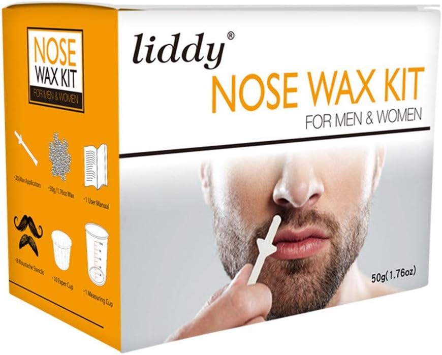 Vaycally Professional Hard Wax Beads 50g, Stripless Depilatory Waxing Pellets Solid Film Beans No Strip Needed, Painless Gentle Hair Removal of Full Body
