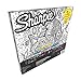 Sharpie Markers Limited Edition Set, color Assortment 36 markers,5 pens plus 3 bonus coloring pages
