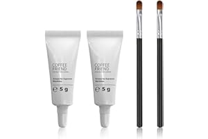 YIANTENG Espresso Machine Grease, Silicone Grease-Coffee machine lubricant 5g Tube fit all Sa eco, Ph illips and Gag gia Expresso Machines, Maintenance Kit for the Care and Maintenance (White2PC)