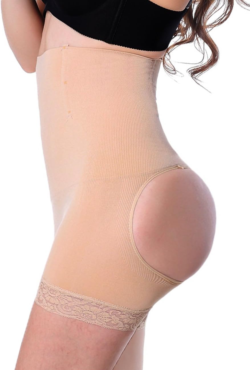 Evenriver Women's Firm Control Shapewear Waist Shaper Tummy Slimming Girdle Butt Lifter
