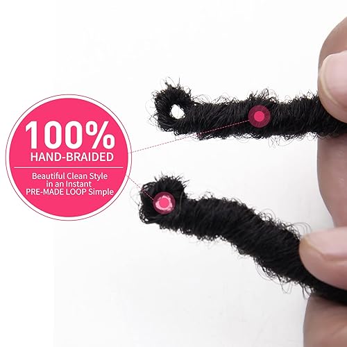 QRH Faux Locs Crochet Hair 6Packs Goddess Gypsy Locs Crochet Hair 20Inch Pre Looped Straight Soft Faux Locs Dreadlock Crochet Braids Hair Extensions (20inch, Straight 1B/350) in Saudi Arabia | Whizz Hair QRH Faux Locs Crochet Hair 6Packs Goddess Gypsy Locs Crochet Hair 20Inch Pre Looped Straight Soft Faux Locs Dreadlock Crochet Braids Hair Extensions (20inch, Straight 1B/350) in Saudi Arabia | Whizz Hair