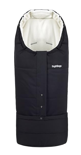 Peg Perego Y3VFS1NERO Vario Fußsack, nero/schwarz